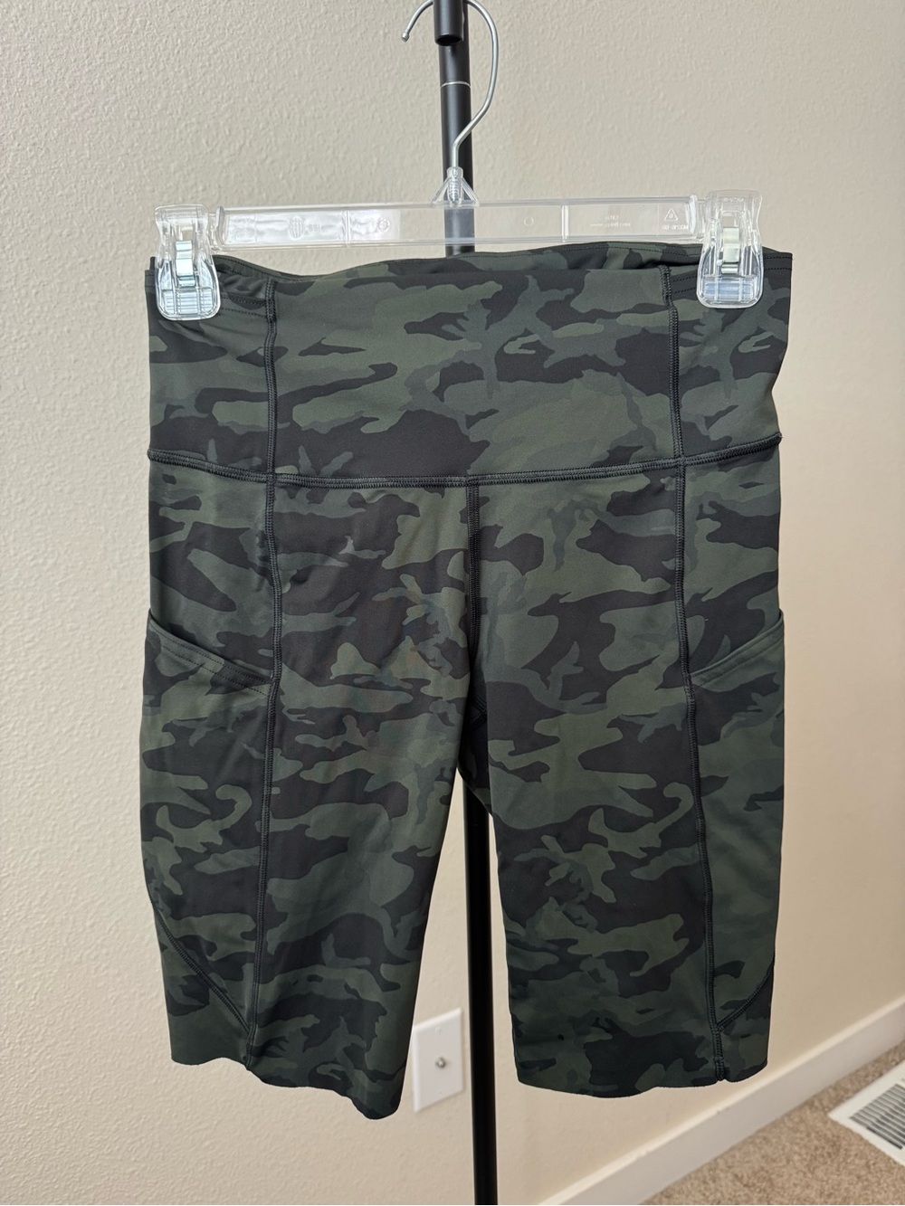Lululemon Women’s Green Camouflage Shorts